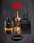 AZZARO PARFUM+LE MALE ELIXIR+VALENTINO EXTRADOSE